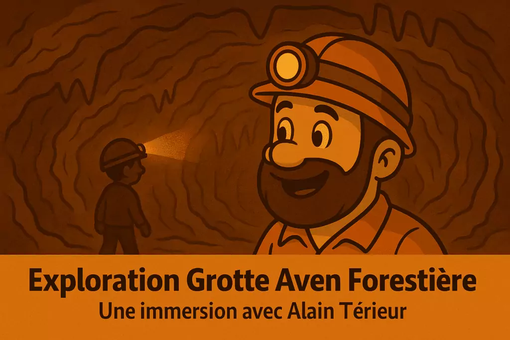 Exploration de la Grotte Aven Forestière - Ardèche