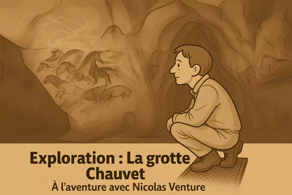 Exploration de la vraie Grotte Chauvet avec Nicolas Venture