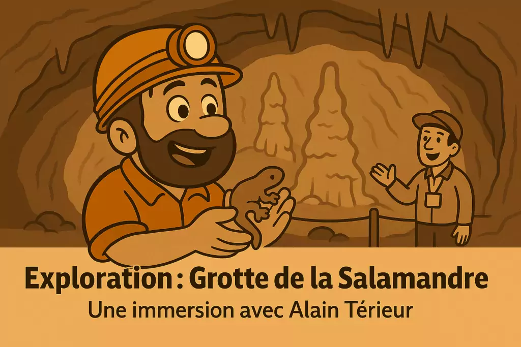 Exploration de la Grotte de la Salamandre - Gard
