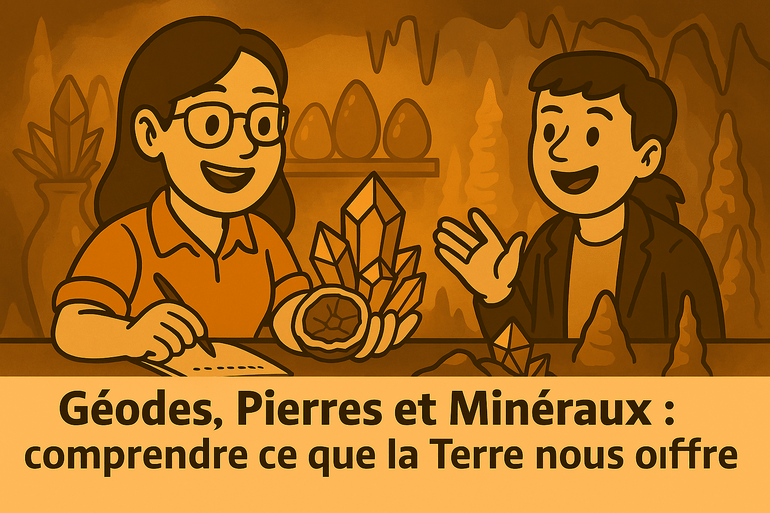 Géodes, Pierres et Minéraux : Comprendre ce que la terre nous offre