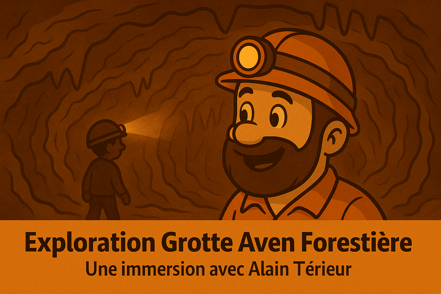 Exploration de la Grotte Aven Forestière - Ardèche