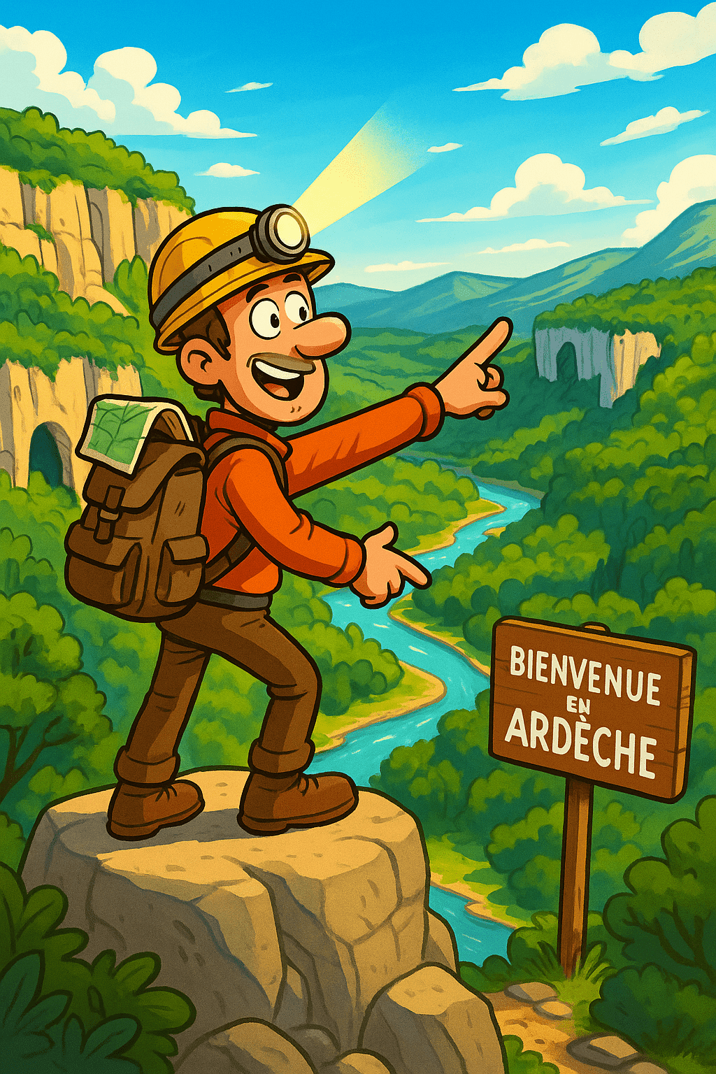 Gorges de l'Ardèche vue par Alain TERIEUR